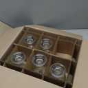 Anchor Hocking Café Glass Coffee Mugs, 16 oz, Set of 5