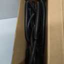 Sasylvia 1/4", 1/2", 3/8" x 15 ft Split Wire Loom Tubing Automotive Wire Loom Assortment Split Cable Sleeves Bulk Flexible Electrical Conduit Protective Kit