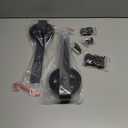 Skysen Sliding Barn Door Hardware Roller Set Black (Spoke Wheel Hanger Set)