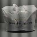 L LOVSOUL Down Comforter Oversize King Size, 850+ Fill Power Hotel Style Bedding Comforter, 1200TC, Fluffy Ultra Soft All Season White Duvet Insert with 8 Corner Tabs