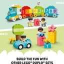 LEGO DUPLO Town Alphabet Truck Toy - Toddler Learning & Educational Toys for Preschool, Ages 2+ - Alphabet Blocks for Boys & Girls - Baby Gift Ideas for Birthdays - 10421