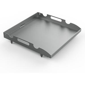 Flat Top Griddle for Blackstone 17 Inch Tabletop Griddle Heavy Duty Steel Grill Pan Replacement Top Part w/Rear Grease System for Blackstone 1819 1832 1814 1650 1945 Accessories