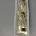 EXPUTRAN Acrylic and Gold Standard 3 Hole Punch, 10 Sheet Capacity, Desktop Hole Puncher 3 Ring, Office Desktop Accessory, Clear/ Gold