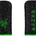 Razer Gaming Finger Sleeve - Non-Slip Finger Sleeve for Mobile Gaming (Lightwight and Breathable, Smooth and High Sensitivity Fabric, Wide Compatibility and Universal Fit) Black and Green