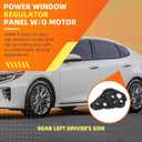 83471-D5000 Rear Left Driver Window Regulator Compatible with Optima 1.6L/2.0L/2.4L 2016-2021 Replace 83471-D4000