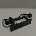 DOACE Recessed Power Strip with USB C Fast Charging Conference Recessed Outlet,Space-Saver for Furniture Side Table,2 AC Outlets,3 USB Ports,6ft Cord, for Home