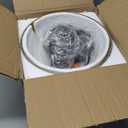 SESIMENT Farmhouse Pendant Lighting for Kitchen Island,Black and Gold Dome Pendant Light Fixtures, Industrial Hanging Ceiling Light for Dining Room Foyer Cafe Kitchen Sink,2 Pack