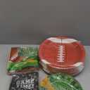 Football Party Supplies Kit for 48 Guests - Includes Large 12.5in Plates, Dessert Plates and Napkins - for Football Birthday and Tailgate Party Decorations