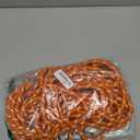 Reflective Cat Leash -30FT Cat Cable Out Escape Proof Walking Leads Yard Long Durable Safe Personalized Extender Leash Traning Play Outdoor for Puppies/Kittens/Rabbits/Small Animals (Orange)
