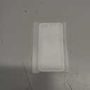 Jusy Compatible with iPhone 7 Plus/8 Plus Bow Phone Case, Cute Clear Ribbon Bowknot Pattern Aesthetic Soft TPU Transparent Cases Protective Phone Cover for Women Girly - White