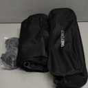 ONEFOREST Camping Chair, Foldable Portable Backpacking Chair for Beach Camp Hiking Outdoor Sport, Black