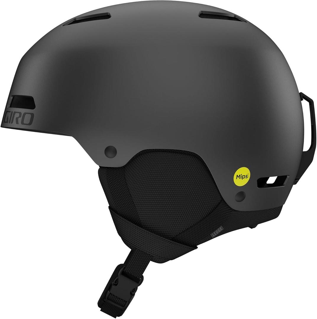 Giro Ledge MIPS Asian Fit Ski Helmet - Snowboard Helmet for Men, Women & Youth - Matte Graphite - Size M (55.5-59cm)