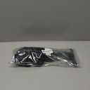 Ysleen 50 Pcs Glitter Tree Picks and Sprays Twigs Artificial Curly Stem Picks Ornaments 12 Inch Branches Sticks for Wreath Vase Fillers Gift Decoration(Black)