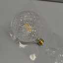 40 Watt Decorative Vintage LED Light Bulbs, N Pineapple 4W Clear LED Filament Edison Bulb,2700K Oversized Warm Lights,Non-Dimmable E26 Lamp Base,1-Pack