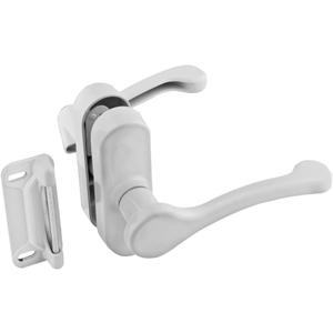 National Hardware N262-196 V1320 Lever Latch in White,1-3/4"