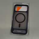 TORRAS Strong Magnetic & Seamless Stand for iPhone 17 Pro Max Case, Fit for MagSafe, Military Grade Drop Protection, Invisible Adjustable Kickstand, Camera Control Button, Translucent Matte Deep Blue