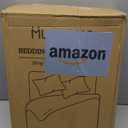 MUXHOMO 7 Pieces Queen Comforter Set, Reversible Bed in a Bag Queen Size, All Season Bedding Set with Comforter, Flat Sheet, Fitted Sheet, Pillowcases & Shams, Hot Pink & Baby Pink (Queen (88"x88"))