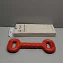 Feeko Dog Toys for Aggressive Chewers Large Breed, 15 inch Interactive Long Lasting Dogs Toy with Convex Design Natural Rubber Tug-of-war Toy for Medium Large Tooth Clean(Red)