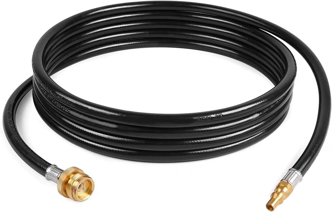 GASPRO 15FT Quick Connect Propane Hose for RV to Grill GASPRO 15FT Quick Connect Propane Hose for RV to Grill