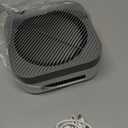 Air Purifier for Home  True HEPA Filter for Pets, Smoke & Allergies | 600 Sq Ft Coverage | Ultra-Quiet & Portable for Bedroom/Travel (1 Pack, Grey White)