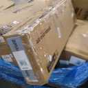 Rolanstar Bed Frame Full Size with Charging Station and LED Lights, PU Leather Headboard with Storage Shelves, Heavy Duty Metal Slats, No Box Spring Need, Noise Free, Easy Assembly, Black