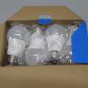 E ENERGETIC LIGHTING Light Bulbs 60 Watt Equivalent, A19 Daylight LED Light Bulbs, 15000 Hrs E26 Base, 8W 800LM 5000K Light Bulb, ETL Listed, Non-Dimmable, 8-Pack