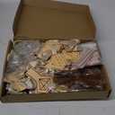 72 Pcs Bridesmaid Proposal Gift Including Bridesmaid Bridal Scrunchies Powder Puff Glasses Jewelry Bag Hairband Suitable for Wedding Gift (Champagne)