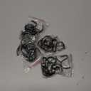 G.CORE Black Pegboard J Hooks Accessories - 40pcs Metal Peg Board Hooks for Hanging, Pegboard Wall Organizer Hangers, Fits 1/4 Slots, Tools Display Storage Holders for Garage Craft Office Organization