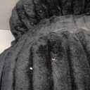 BEDELITE Fleece King Comforter Set -Super Soft & Warm Fluffy Black Bedding, Luxury Fuzzy Heavy Bed Set for Winter with 2 Pillow Cases