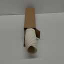 HODJOY Placemat, Round Woven Placemat for Indoor and Outdoor, 15", Set of 6 (White)