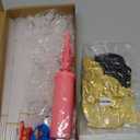 TONIFUL 4 Set Black Gold Balloon Centerpieces for Table,Balloon Stand Kit for Black Gold Party Decor 40th 50th 60th 70th Birthday Decorations Anniversary Graduation Decorations 2026 New Year Eve