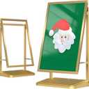 Outdoor Heavy Duty Water-Injection Sidewalk Sign,Sandwich Board Sign Holder,A Frame Sign Holder For Businesses,Advertising,Menu,Guide 24x36in-Golden