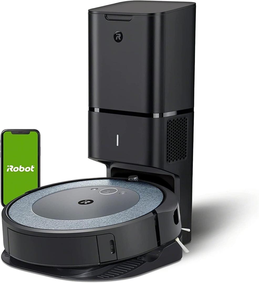 iRobot Roomba i4 + Self-Emptying Vacuum Cleaning Robot 
