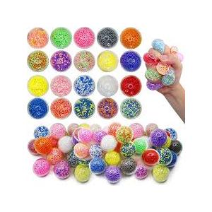 30 Pack Round Squishy Balls