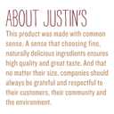Honey Peanut Butter Squeeze Packs by Justin's, Gluten-free, Non-GMO, Responsibly Sourced, Pack of 10 (1.15oz each) (EXP 05/06/26)