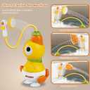 Baby Bath Shower Head Water Toys for Toddlers 1-3, 10PCS Bath Essential Toys Control Water Flow Max Fun in Bathtub for Newborn Babies Toddler Bath Toys 6-12-18 Months, Sprayer Baby Shower Gifts