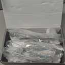 Amerdeco 10 Pack ZH0005MB Matte Black 3.75 Inch(96mm) Hole Centers Kitchen Cabinet Pulls Hardware Modern Kitchen Handles for Cabinets Cupboard Handles Drawer Pulls