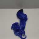 Topcosplay Cosplay Wig and Crown for Long Blue Wavy Wigs Halloween Costume Party Wig