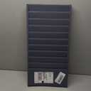 Global Industrial Steel Medical Chart Hanging Wall File Holder, 10 Pockets, Gray, Wall Mounted Magazine and File Folder Holder, 12-1/4"W x 5-3/4"H Pockets