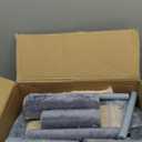 Xin Three Layer Cat Tree with Cat Condo and Two Hammocks,Grey (Small)