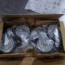 6 Tier NSF Wire Shelf Shelving Unit, 18 x 60 x 87.5 Inch 6000lbs Capacity Heavy Duty Adjustable Storage Metal Rack with Wheels/ Leveling Feet & Shelf Liners, Ideal for Garage, Kitchen, and More - White