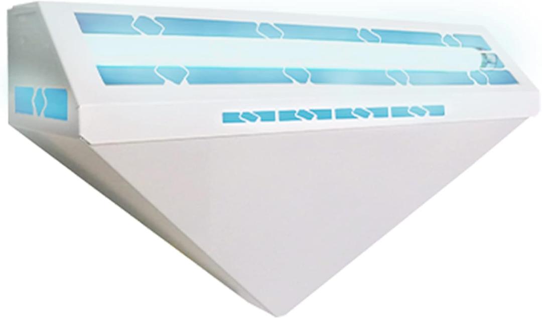 Gardner WS-90 Indoor Fly Trap, Commercial Fly Trap for Restaurants & Healthcare Facilities, Fly Light Trap, Bug Lights, Fruit Fly Light, Blue Light Fly Trap, Fly Light Trap Indoor Plug in (White)