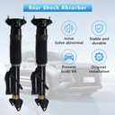 Rear Air Shock Absorber Struts w ADS for Mercedes-Benz ML350 ML400 ML500 ML550 GL450 GL350 GL500 GL550 GLE350 GLE400 GLE500 GLE550e GLS450 GLS500 GLS550 GLS63AMG OE 1663200130 1663200930 2Pack