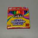 Cra-Z-Art 10002 Classic Colors Washable Markers 10 Count, 6 Boxes