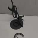 Hair Dryer Holder for Dyson Supersonic,Pure Cast Iron Magnetic Stand Holder with Power Plug Cable Organizer(Suit for Laifen), Over 50% Thicker Base for Enhanced Stability,4 Magnet Ring for