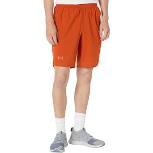 Under Armour Men's Launch Stretch Woven 9-inch Shorts (Medium, Fox (842)/Reflective)