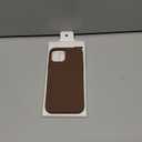 JELE Shockproof Designed for iPhone 12/12 Pro Case, Liquid Silicone Phone Case with [Soft Anti-Scratch Microfiber Lining] Military Grade Drop Protection Slim Thin Cover, 6.1 inch, Chocolate