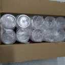 20 Pack 2oz Plastic Containers with Lids, Jars with Lids, Great for storing,lip balms, creams, ointments, cosmetics, samples