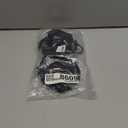 Fanuerg Women Underwire Triangle Bikini Spaghetti Strap Push Up Swimsuit Cheeky Two Piece Bathing Suit (X-Small, Black)