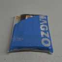 MAGZO Pet Proof Window&Door Screen Replacement Mesh, 60" W x 96" L, Best Vinyl Coated Polyester Dog Cat Resistant Heavy Duty, DIY Adjustable Net Netting Curtain Wire Fits Any Smaller Size, Black